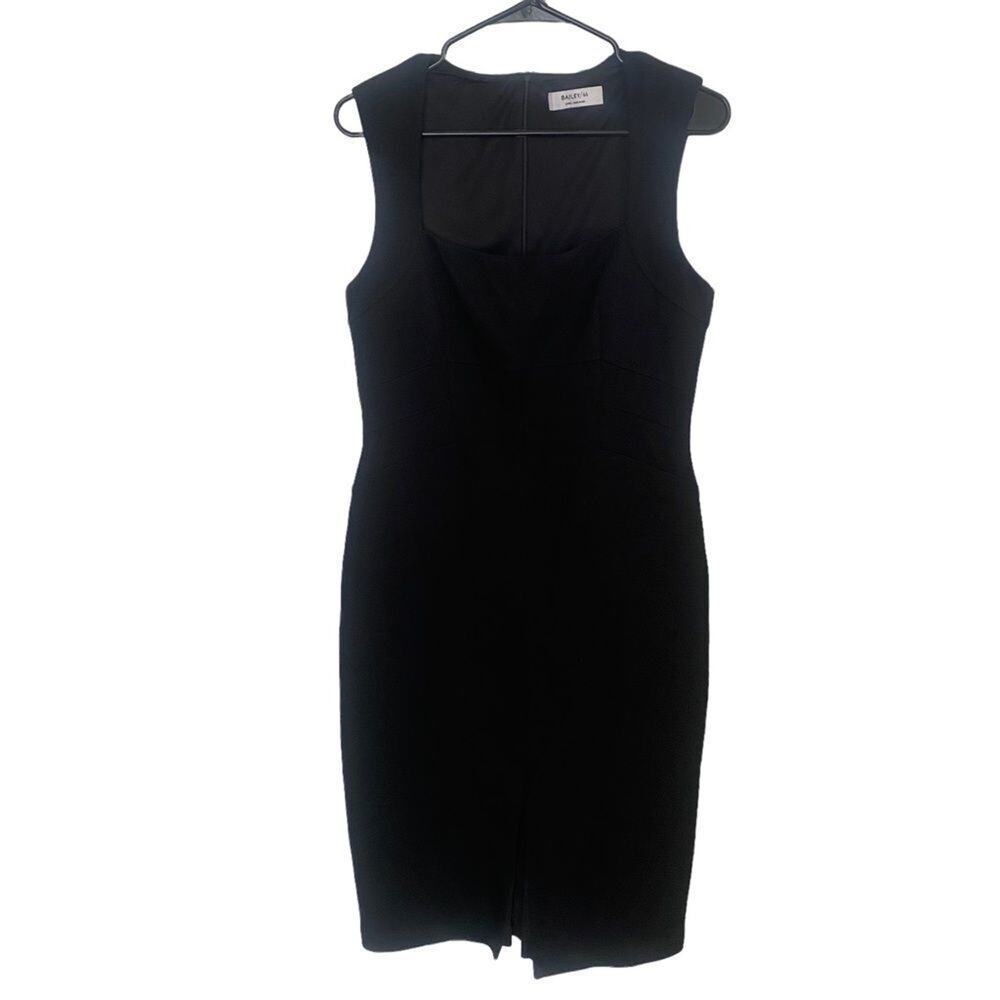 Bailey 44 Dress Women's Black Sheath Sleeveless  Sz‎ L
